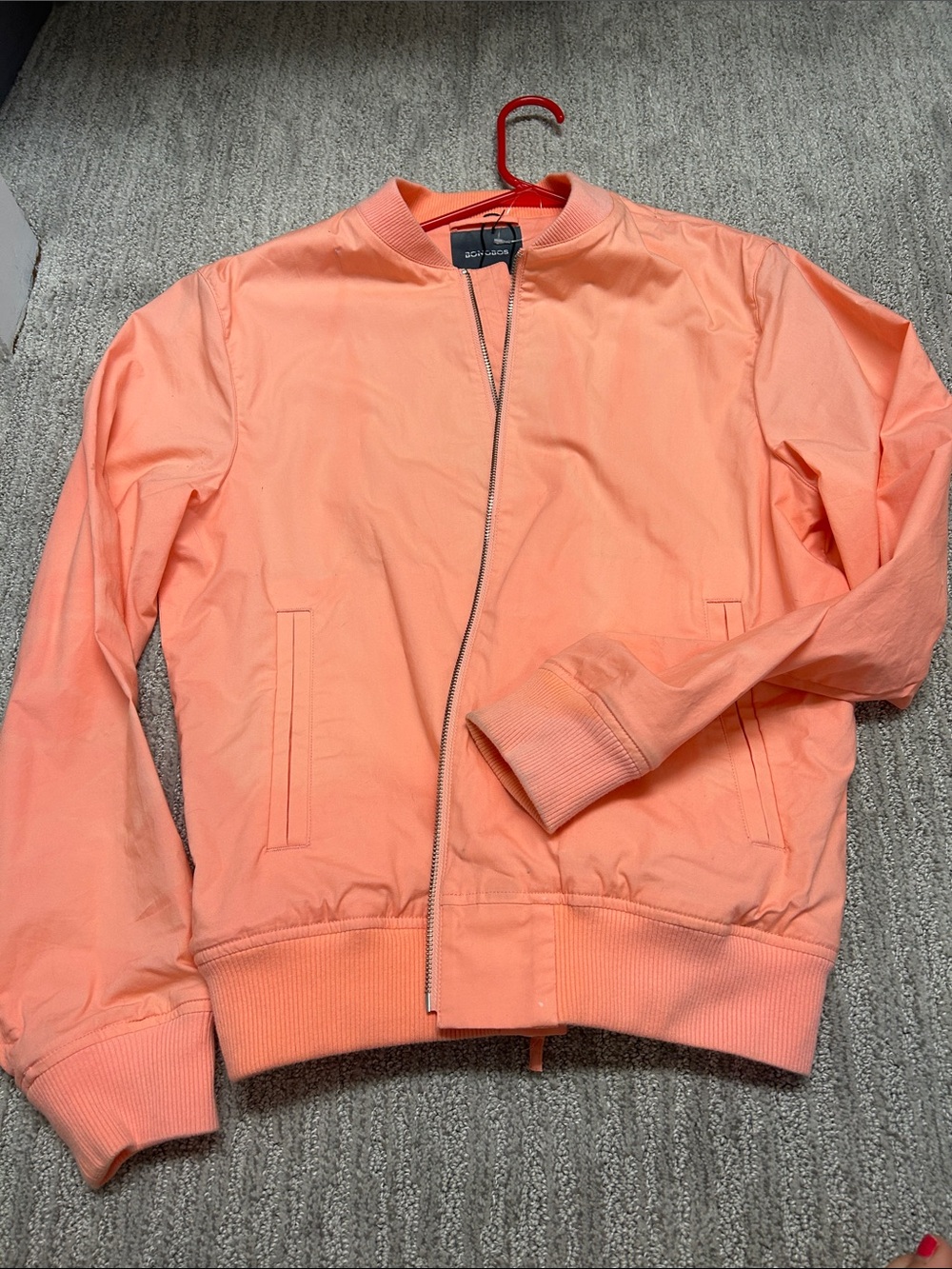 BONOBOs Lightweight Coral Bomber Jacket